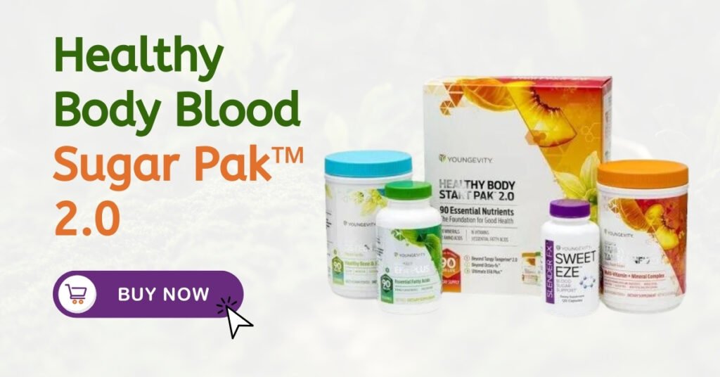 Healthy Body Blood Sugar Pak™ 2.0